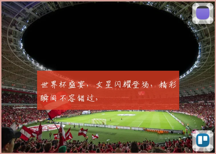 世界杯盛宴，女星闪耀登场，精彩瞬间不容错过，